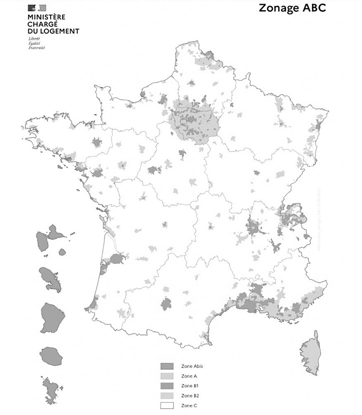 Zonage ABC des aides au logement