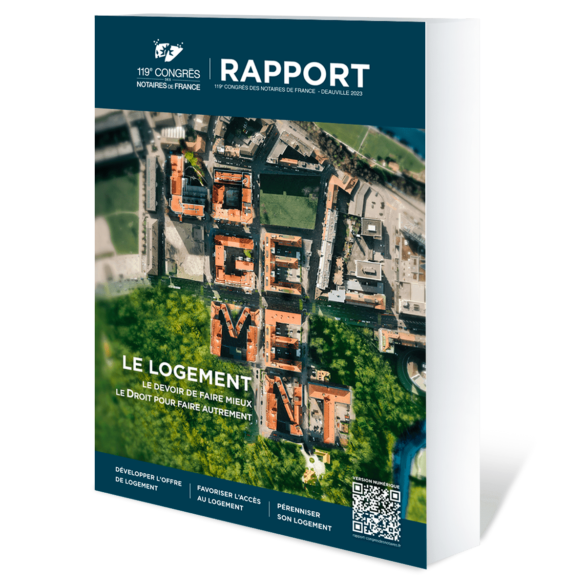 LE LOGEMENT - RAPPORT DU 119E CONGRES DES NOTAIRES 2023 - Couverture